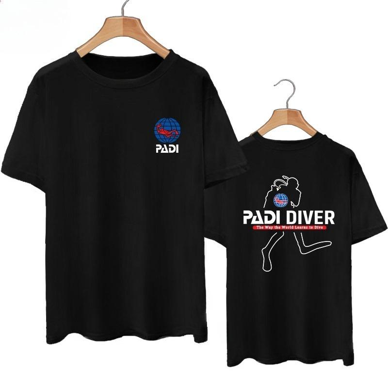 CMAS World Underwater Association PADI Diving Instructor Association Tshirt Unisexs Clothing and Womens 2026 Summer New T Shirt
