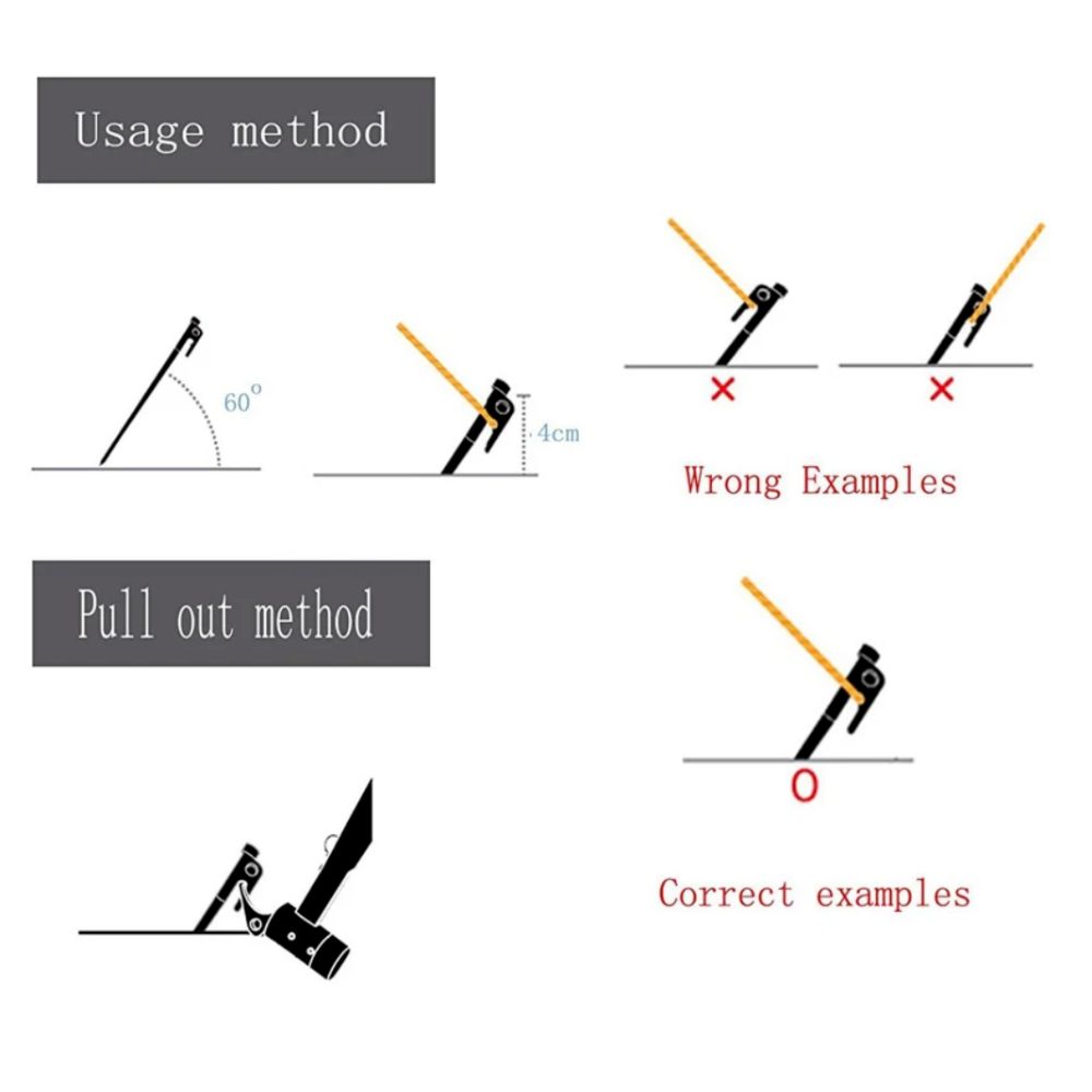10 шт. Сверхпрочные колышки для кемпинга 30 см Колышки для палатки Прочные гвозди для грунта