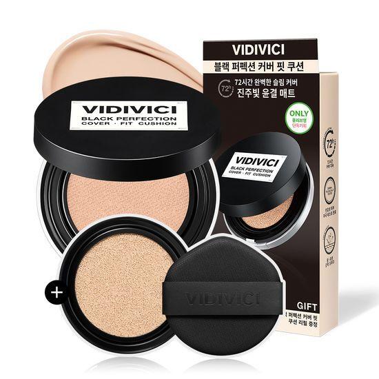 VIDIVICI Акция: Cushion Black Perfection Cover Fit (Продукт + Заправка)