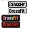 CrossFit 3D ПВХ Резина Нарукавная повязка на руку на липучке Патч-значок Морали
