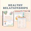 Healthy Vs Unhealthy Relationships Book, Teen Health, Break Up, Cycle Of AbuseManipulation