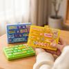 Animals Mechanical Keyboard Fidget Toy Plastic Mini Keyboard Bag Charm  for Kids and Adults