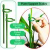 10/15 шт. колья для поддержки растений, регулируемые садовые опоры для цветов, колышки для клеток, опорные кольца для цветов, помидоров, овощей