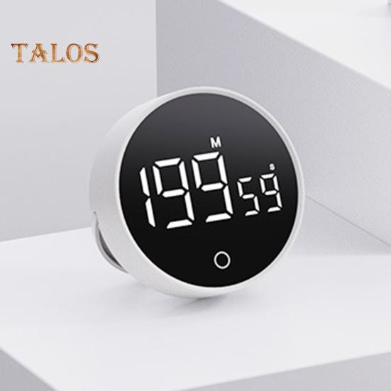 Магнитный кухонный таймер с большим светодиодным дисплеем, обратный отсчет времени, таймер для приготовления пищи, выпечки, обучающий, регулируемый, легко читаемый таймер