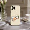 F-Забавный Еда Изысканное искусство Чехол для телефона Для iPhone 17,16,15,14,13,12,11 Plus,Pro Max,XS,Мягкий Силиконовый Черный Чехол
