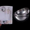 2pcs Puzzle Water From Above Bowl Toy Stainless Steel Gimmick Magic Toys Magic Accessories