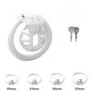 Mini CB Bondage Chastity Cage for Sissy Sex Toys with 4 Size Cock Rings Negative/Micro/Small Penis Lock Adult Toys for Men Gay