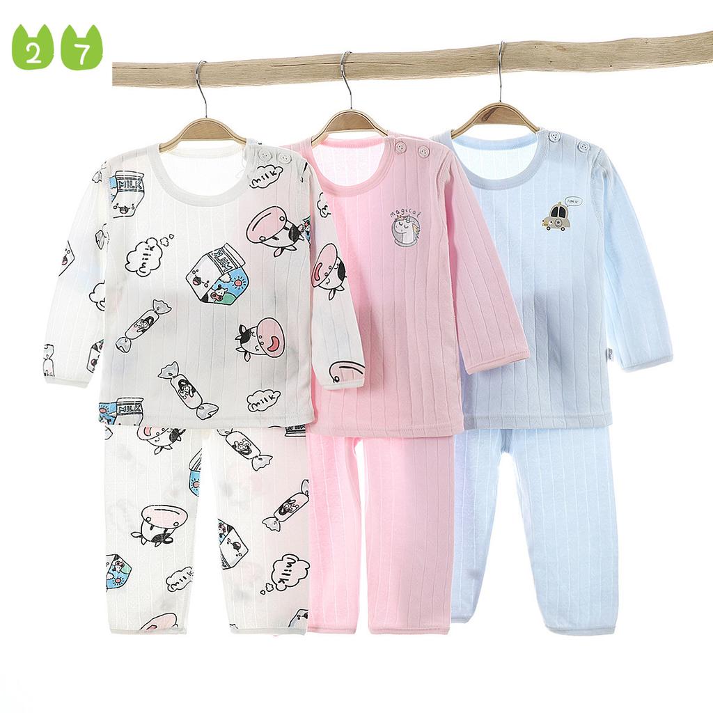 Милый детский домашний костюм, летние пижамы из чистого хлопка для мальчиков и девочек с героями мультфильмов