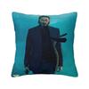 Custom John Wick Cushion Cover Polyester Keanu Reeves Movie Pillow Case for Sofa Car Square Pillowcase Living Room Decoration