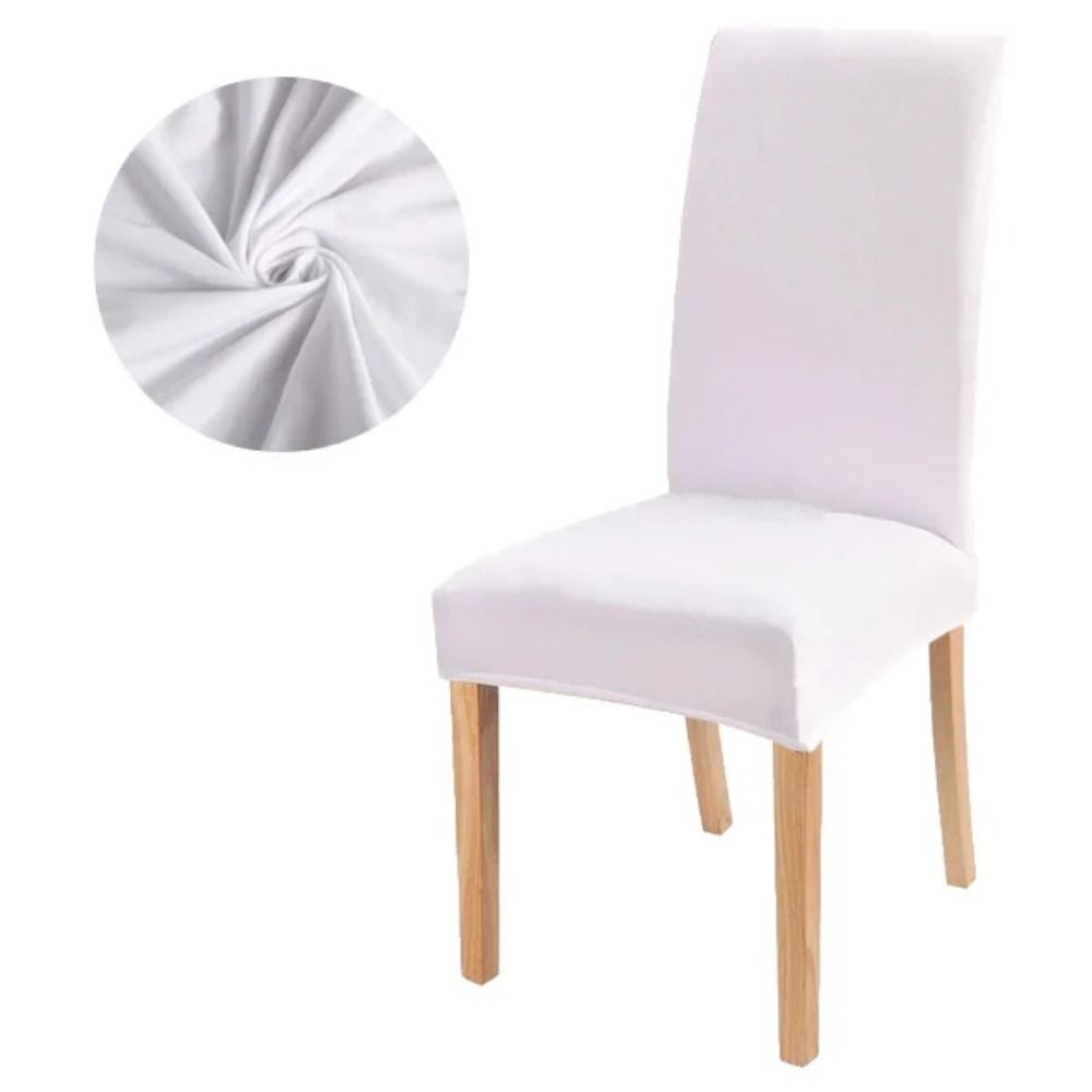 Elastic Chair Cover Waterproof Chair Slipcover Protector Anti-dirty Seat Cover Dining Room Kitchen