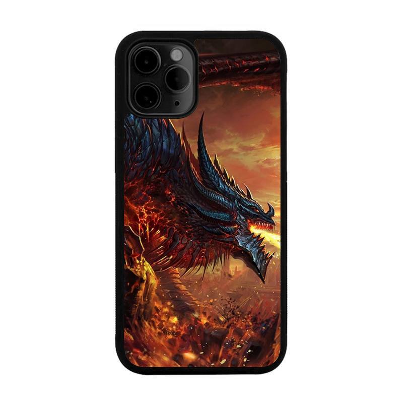 Прохладный чехол для телефона с изображением дракона для Iphone 13 12 Mini 11 Pro Max 7 8 Plus X Xs Max XR ПК Жесткий силиконовый чехол