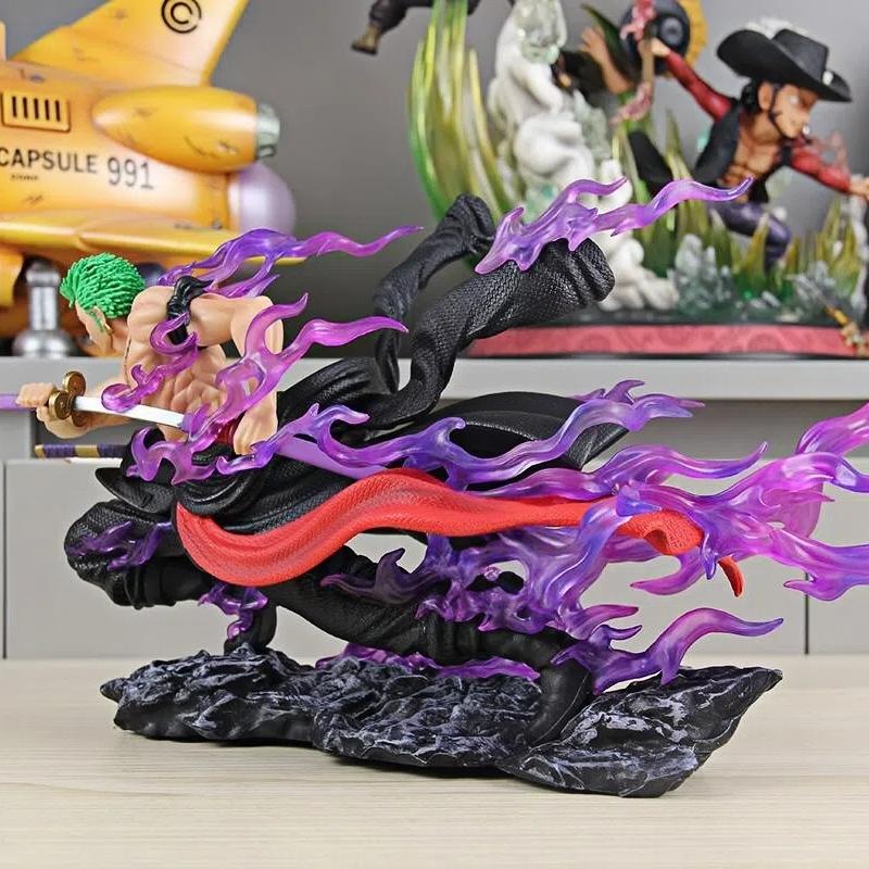 One Piece GK Нарисуй Меч Ророноа Зоро Суолун Дрейфующая Диорама Аниме Фигурка Коллекционная Игрушка Модель Сайто Аниме Аксессуары