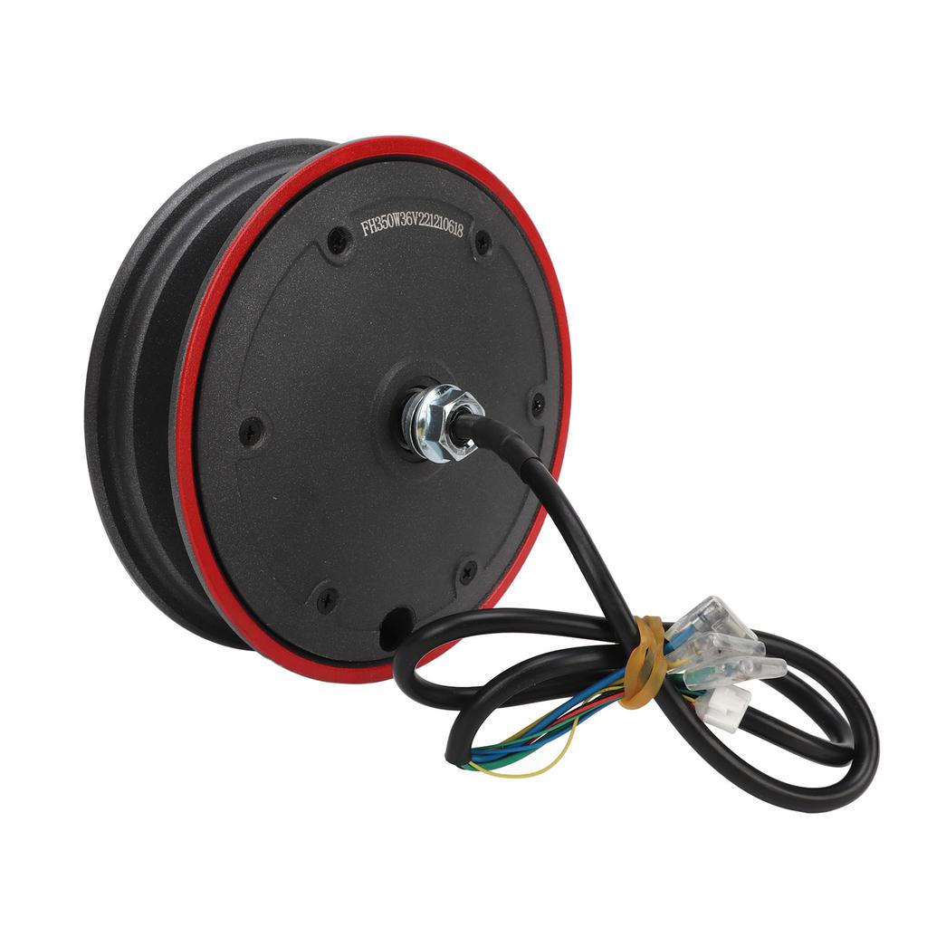 350 Вт Мотор-колесо для электросамоката из алюминиевого сплава для 10-дюймового электросамоката, электровелосипеда