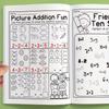 32-Page Math Workbook for Preschool & Kindergarten Students - Addition & Subtraction Practice Workbook Arithmetic Exercises