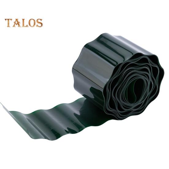 1 рулонный гофрированный забор, влагостойкий ландшафтный бордюр, гибкий садовый бордюр, простая установка, забор для садовой клумбы, лужайки