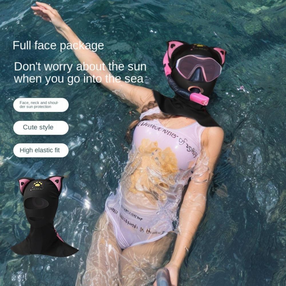 Sunscreen Mask Ultraviolet-proof Ice Silk Mask New Head Cover