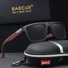 Солнцезащитные очки BARCUR в простом и удобном деловом стиле для ежедневных поездок, защита от УФ, фирменная упаковка