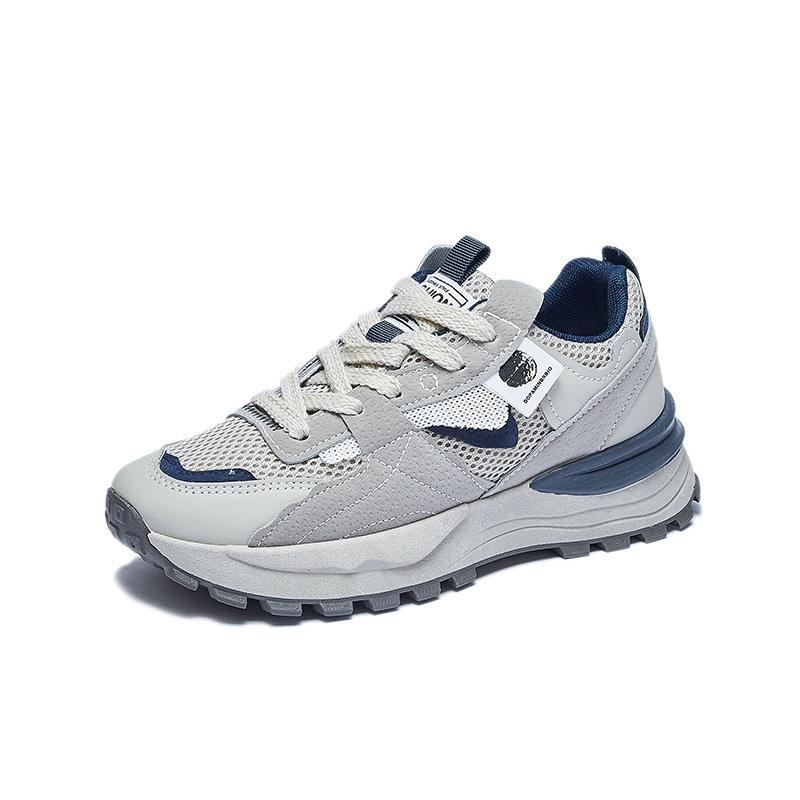 2026 spring new dad women's shoes ins lace-up platform student sports and leisure street shoes 6657