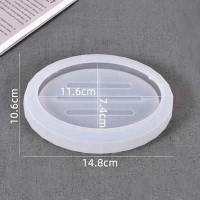 Держатель для мыла ручной работы, коробка для хранения, форма для эпоксидной смолы, мыльница, протекающая сливная коробка, практичная силиконовая форма для изготовления украшений