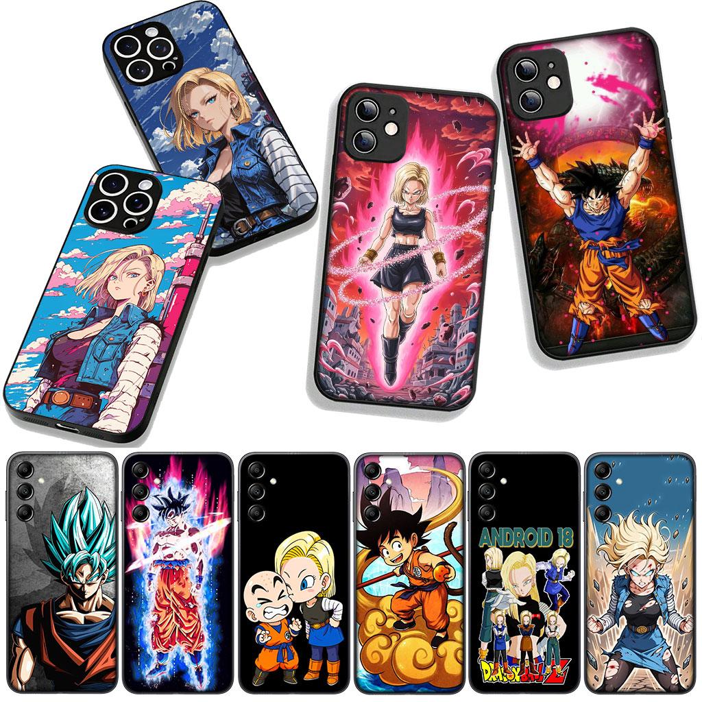 Чехол для телефона Dragon Ball Z с Гоку, Драконами, Android 18, Шарами Z для Apple iPhone 17 16 11 Pro XS Max XR 6 7 8 Plus 16E SE 2020 Air 5 SE2