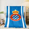 Real Sociedad Crest Design Portable Blanket/Soft Blanket Bedding Blanket Suitable for Travel Camping Living Rooms Offices Sofas Fan Gifts