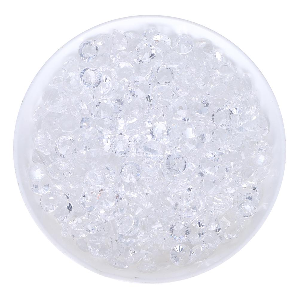 Multi Sizes SS4-SS20 Glass Rhinestones Colorful Non-Hot-Fix Glitter Crystal Flatback for Nail Art Decorations and Bags