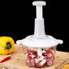 1 шт. Ручная мясорубка прессового типа, бытовая мясорубка для чеснока, измельчитель, венчик для перемешивания, кухонный измельчитель для домашних продуктов, кухонный комбайн