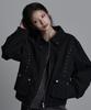 Блузон с пуговицами 'Как ты есть' Washed Black