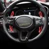 Для Hyundai Sonata Tucson Genesis G70 Алюминиевые накладки на руль и рычаг переключения передач