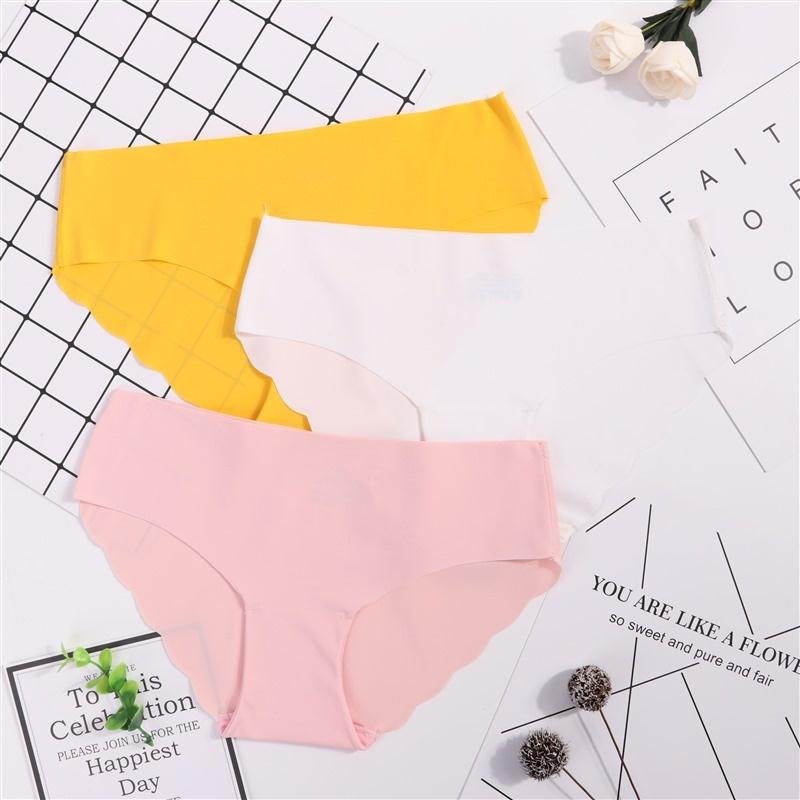 Женские трусики, мягкие ультратонкие бесшовные женские трусики для девочек, трусы, сексуальное нижнее белье, бикини