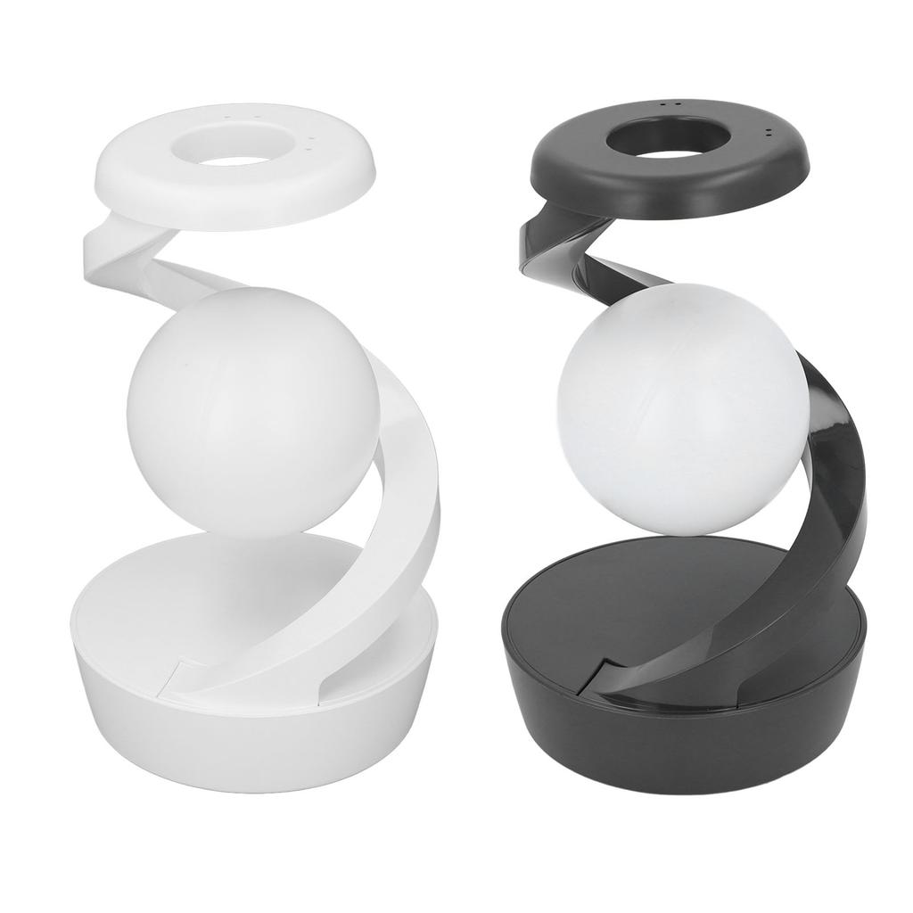 Modern Spiral Bedside Lamp Innovative 3D Visual Levitation Ball LED Table Lamp for Bedroom Living Ro