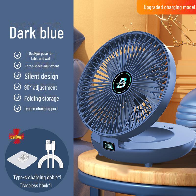 2023 USB Mini Silent Desktop Fan – High Power, Compact Design for Home & Office