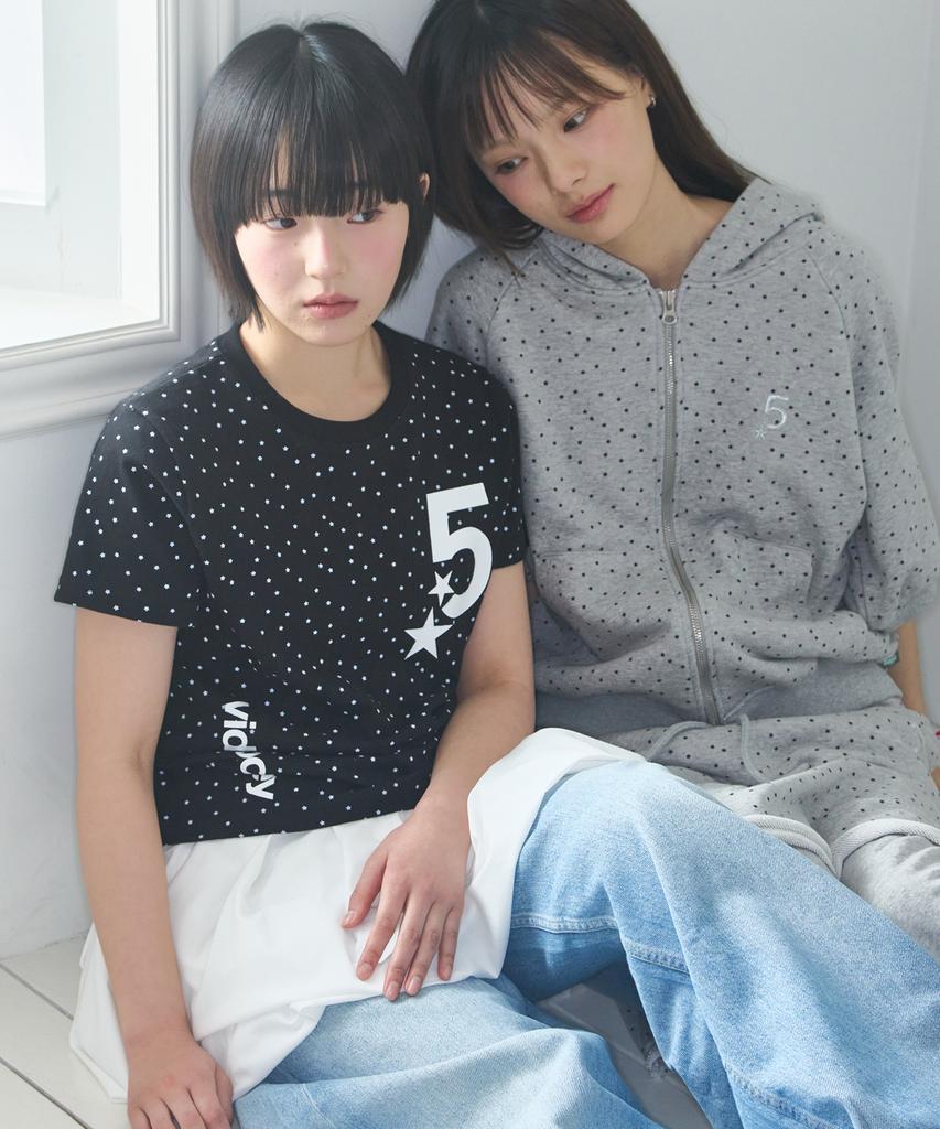 VIDEO JOCKEY Number 5 T-Shirt [Black]