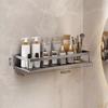 No Drill Shower Organizer Aluminum Corner Shower Shelf Multi-function Bathroom Shelves  Bathroom