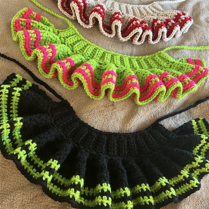 New Crocheted Horn Ski Mask with Unique Personality and Funny Balaclava