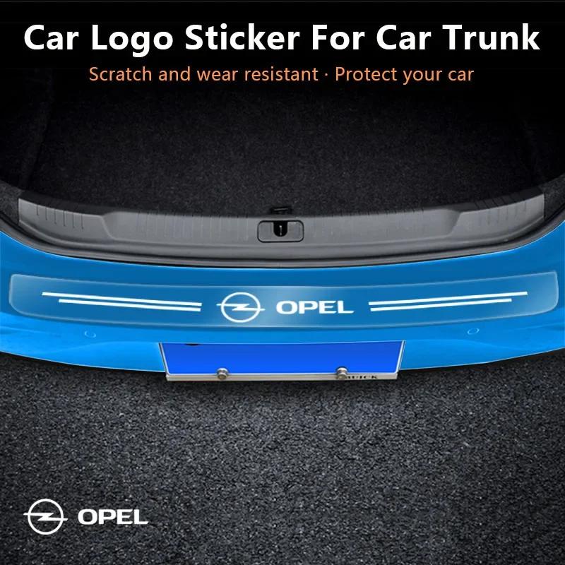 New Car trunk transparent protective sticker For Opel Astra j Insignia Astra Corsa Zafira b Mokka Vivaro Meriva Car Accessories FN6