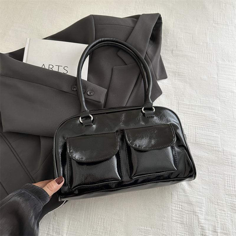 Повседневная женская сумка-сумка для commuters 2 осенняя новая нишевая дизайнерская легкая роскошь на плечо подмышку маленькая квадратная сумка