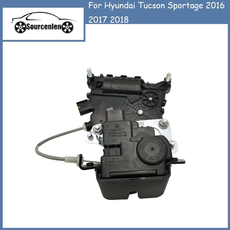 81230-D3100 81230D3100 Rear Trunk Lid Lock Latch Actuator for Hyundai Tucson Sportage 2016 2017 2018 Electric Trunk Tailgate Lock Latch