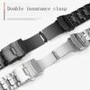 CICIDD Arc Interface, тонкий стальной ремешок для часов, сменный ремешок для часов Casio EF-550D, аксессуары для часов, мужская цепочка для часов из нержавеющей стали, 22 мм