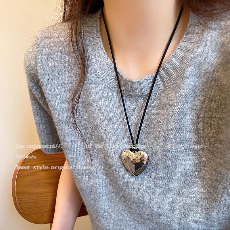 Новое китайское дзен этническое ожерелье с бабочкой женское с высоким чувством ретро ключичная цепочка цепочка для свитера аксессуары