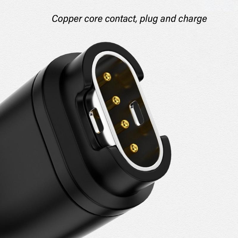 Удобный USB C Адаптер-зарядное устройство для умных часов 7 6S 6 5S 5 955 965 45 45S 245, В комплекте с пылезащитными колпачками и ремешком