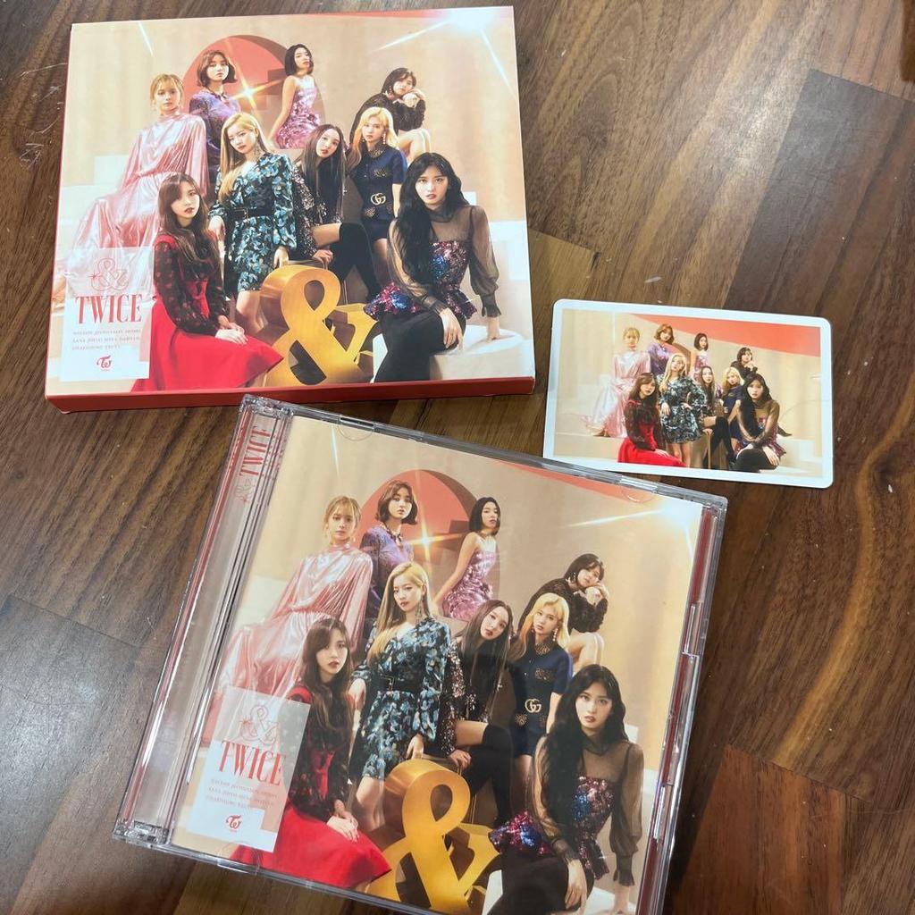 [USED] &TWICE LIVE DVD included, 2-disc set