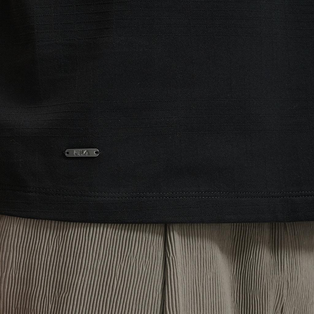 New FILA T Shirts Men's Jet Black F11M432101FBK