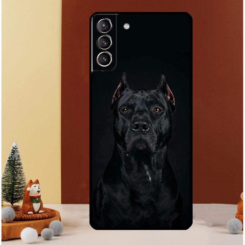 Italian Cane Corso Mastiff Dogs Case For Samsung Galaxy S24 S26 Ultra S21 S22 S20 S23 S25 Ultra S10 Plus S25 FE Cover Funda