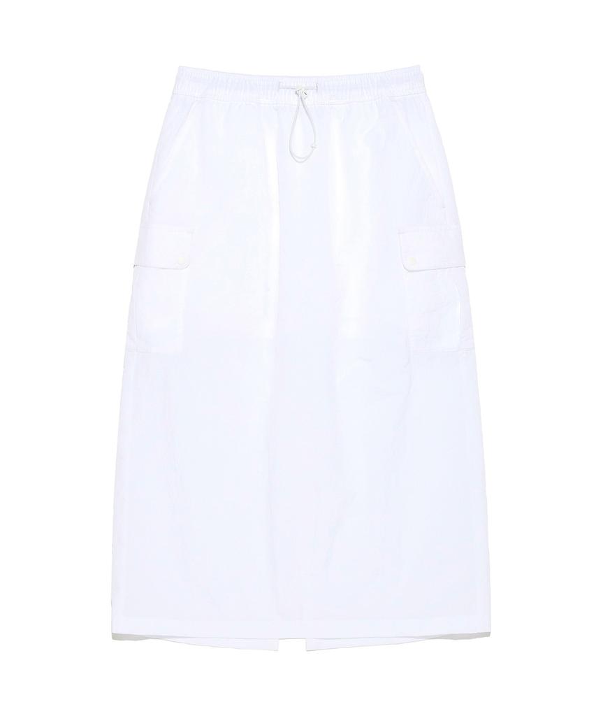 Lee Women'S String Cargo Midi Skirt Ivory