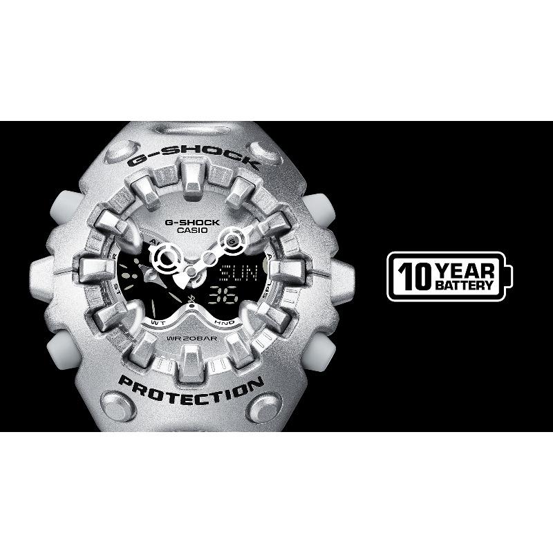Casio Мужские часы G-SHOCK из смолы, водонепроницаемые 200 м, цифровые, ударопрочные, кварцевые, GA-V01-7A