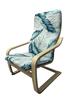 Waterproof Stretch Armchair Cover Solid Elastic Slipcover For Living Room Wooden Chair Protective Seat Protector