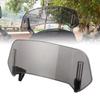 Alpha Rider Windscreen Universal Spoiler Air Easy Windshield Spoiler for BMW F800 Yamaha Available In Two Gray Colors Extension, Deflector,