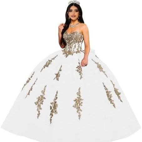 Золотая кружевная аппликация взрослое платье пышный strapless tube top тюлевое бальное платье блестящее платье принцессы платье