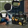 Heavy Duty Tool Kit Upgrade 16 Pocket Portable Tool Storage Bag